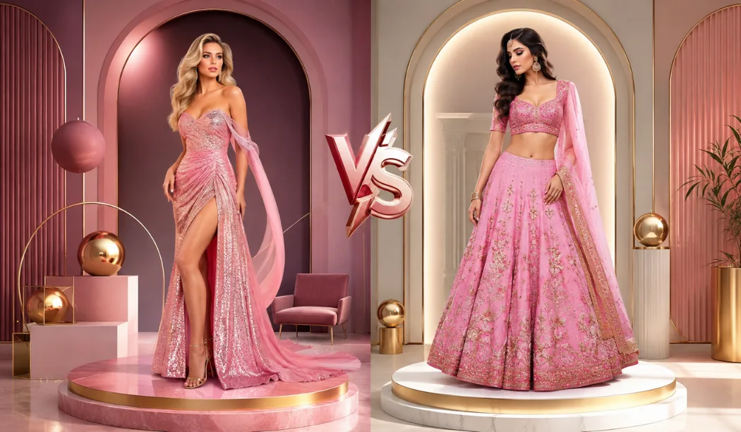 Celebrity Party Wear vs Traditional Party Wear Celebrity Party Wear vs Traditional Party Wear